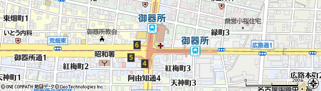 株式会社ニッショー　御器所支店周辺の地図