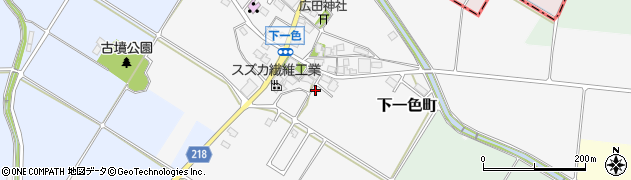 滋賀県東近江市下一色町303周辺の地図