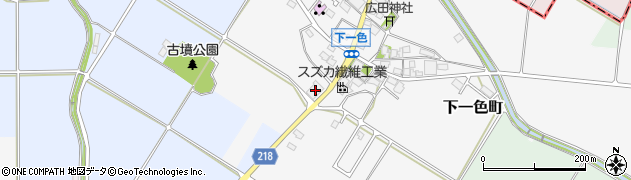 滋賀県東近江市下一色町162周辺の地図