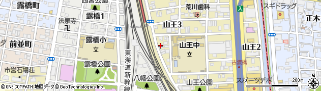 渡邊材木店周辺の地図