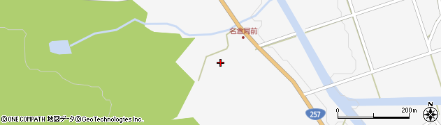 愛知県設楽町（北設楽郡）東納庫（寺狭間）周辺の地図