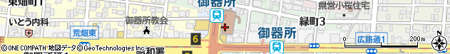 愛知県名古屋市昭和区周辺の地図