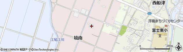 静岡県富士市境南142周辺の地図