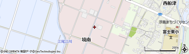静岡県富士市境南141周辺の地図