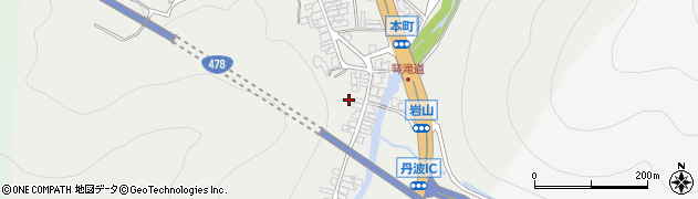 京都府船井郡京丹波町須知本町60周辺の地図