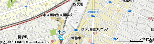 愛知県名古屋市中川区烏森町蓮池周辺の地図