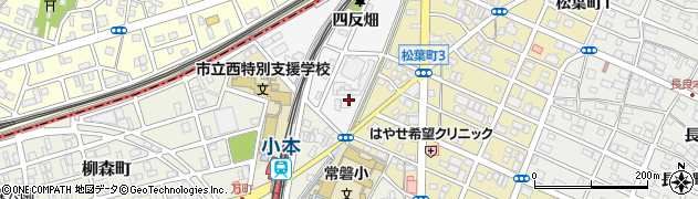 愛知県名古屋市中川区烏森町（蓮池）周辺の地図