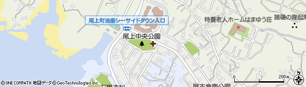 神奈川県三浦市尾上町周辺の地図