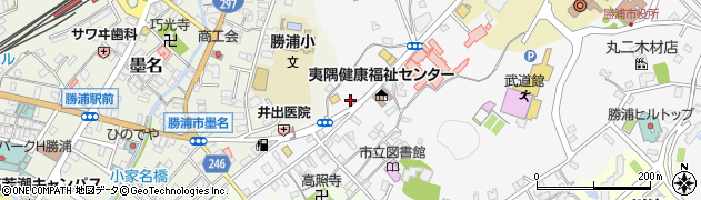 千葉県勝浦市出水1227周辺の地図