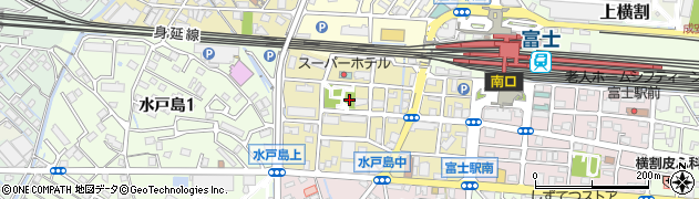 富士駅南第1公園周辺の地図