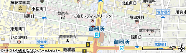 麺屋桜周辺の地図