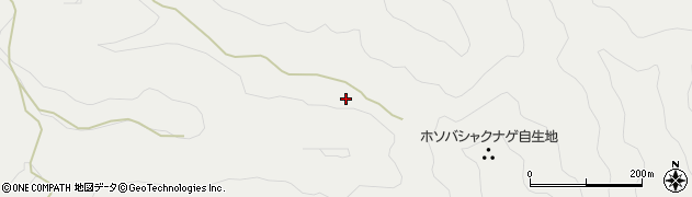 愛知県設楽町（北設楽郡）津具（大入）周辺の地図