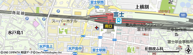 静岡県富士市水戸島元町1周辺の地図