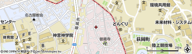 愛知県名古屋市昭和区高峯町53周辺の地図