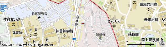 愛知県名古屋市昭和区高峯町99周辺の地図