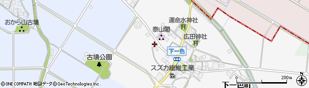 滋賀県東近江市下一色町642周辺の地図