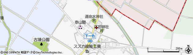 滋賀県東近江市下一色町71周辺の地図