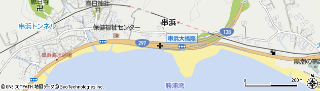 串浜周辺の地図