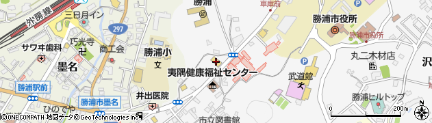 千葉トヨペット勝浦店周辺の地図