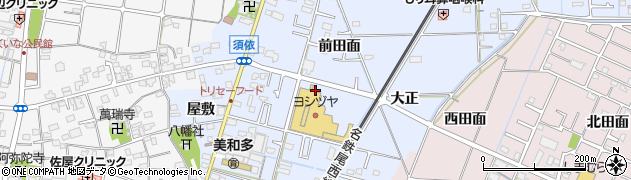 カット・ボックスヨシヅヤ佐屋店周辺の地図