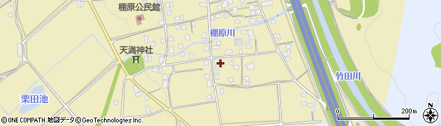 兵庫県丹波市春日町棚原1208周辺の地図