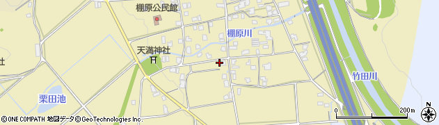 兵庫県丹波市春日町棚原1201周辺の地図