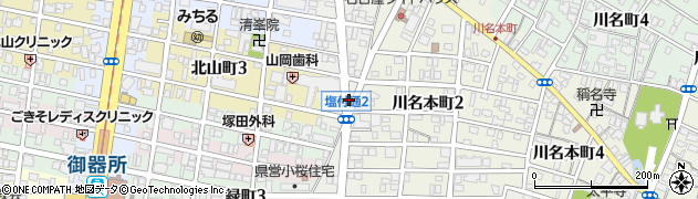 亜細亜的料理屋 NaNya周辺の地図