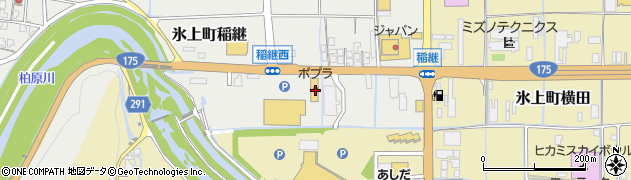 兵庫県丹波市氷上町稲継273周辺の地図