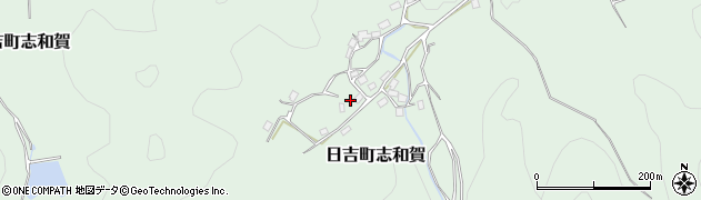 京都府南丹市日吉町志和賀（宮ノ脇）周辺の地図