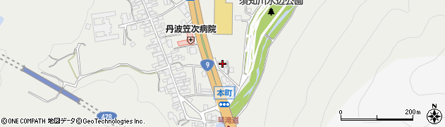 京都府船井郡京丹波町須知居屋ノ下8周辺の地図