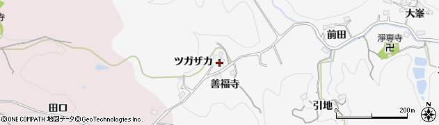 愛知県豊田市小峯町（ツガザカ）周辺の地図