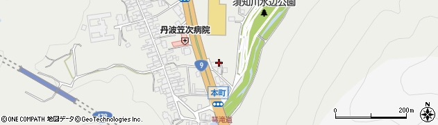 京都府船井郡京丹波町須知居屋ノ下周辺の地図