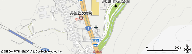 京都府京丹波町（船井郡）須知（居屋ノ下）周辺の地図