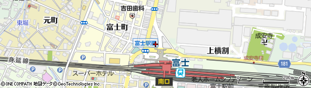 カラオケ本舗まねきねこ　富士駅前店周辺の地図