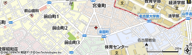 愛知県名古屋市昭和区宮東町331周辺の地図
