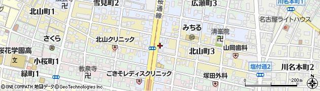 サンピエール洋菓子店周辺の地図