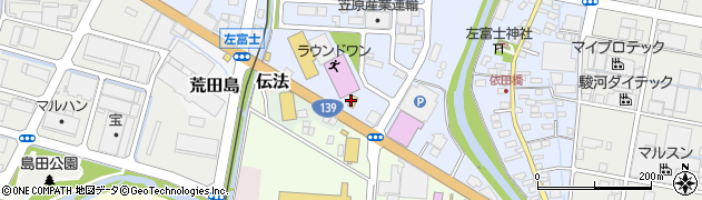 丸亀製麺 富士店周辺の地図