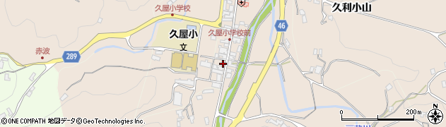 島根県大田市久利町（久利市ノ上）周辺の地図