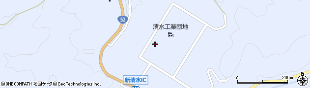 静岡県静岡市清水区宍原629周辺の地図