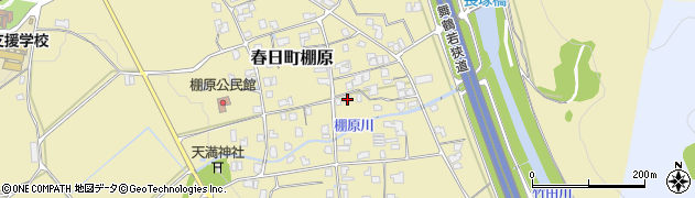 兵庫県丹波市春日町棚原813周辺の地図