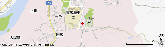 愛知県豊田市東広瀬町（大根坂）周辺の地図