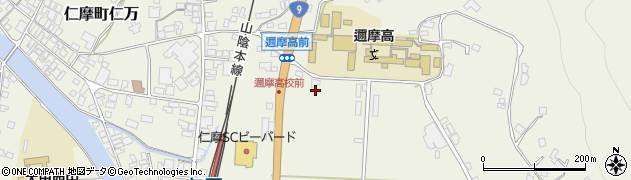 島根県大田市仁摩町仁万東山761周辺の地図