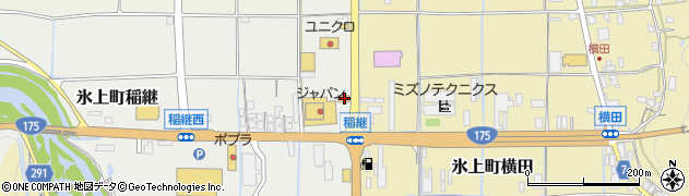 兵庫県丹波市氷上町稲継249周辺の地図