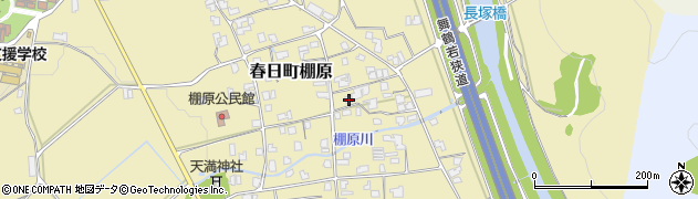 兵庫県丹波市春日町棚原1028周辺の地図