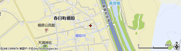 兵庫県丹波市春日町棚原1033周辺の地図