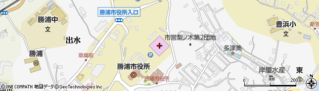 勝浦市芸術文化交流センター（Ｋｕｓｔｅ）周辺の地図