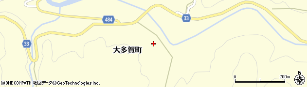 愛知県豊田市大多賀町餅田周辺の地図