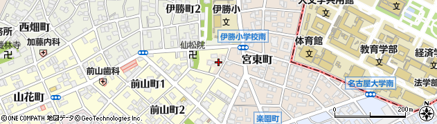 愛知県名古屋市昭和区宮東町311周辺の地図