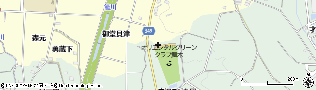 愛知県豊田市舞木町東浦周辺の地図