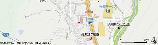 京都府船井郡京丹波町須知鍋倉1周辺の地図